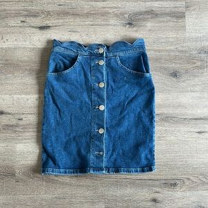 Maje Denim Skirt